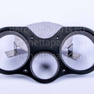 Speedometer cover plates black