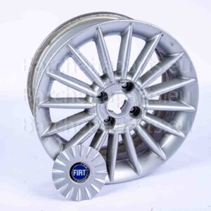 Set of 4 turbine wheels with new cover caps