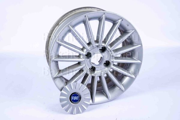 Set of 4 turbine wheels with new cover caps