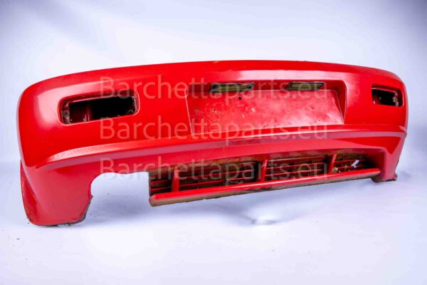 Rear bumper without lighting