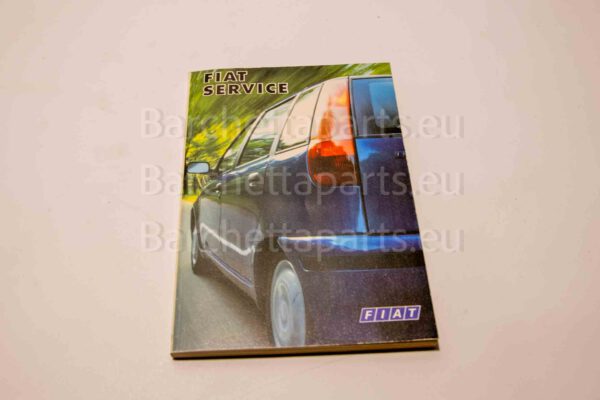 Libretto di manutenzione Fiat