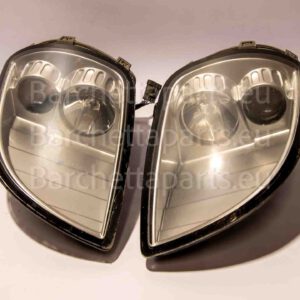 Headlights Silver Set