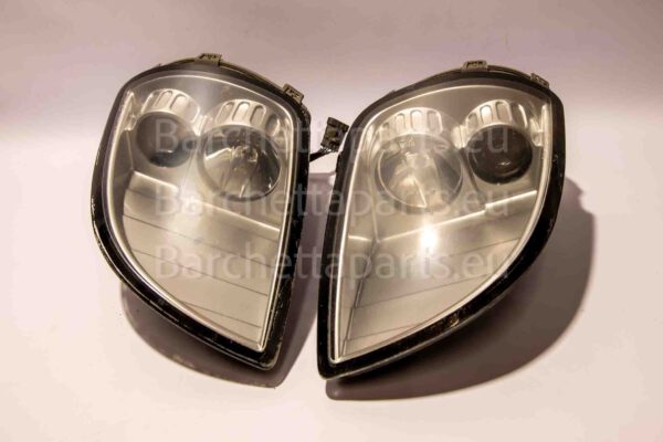 Headlights Silver Set